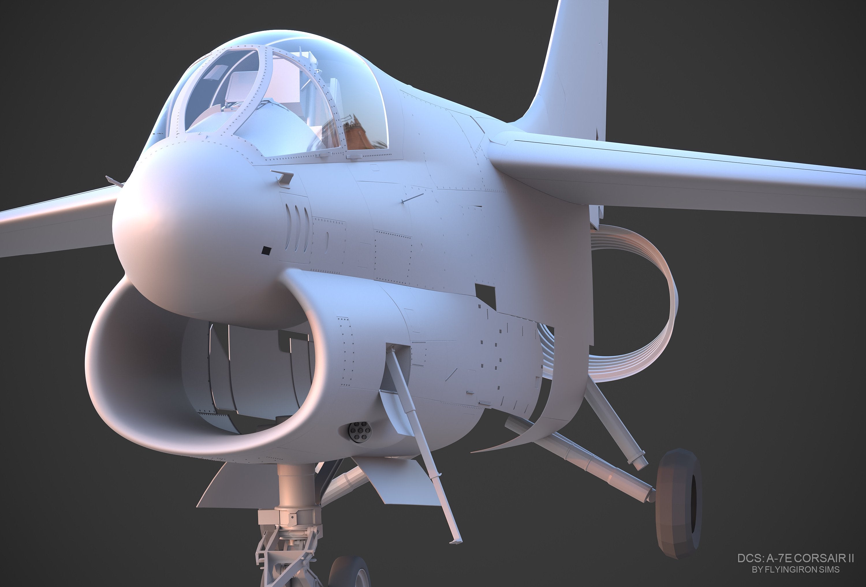 DCS: A-7E Corsair II Development Update – FlyingIron Simulations