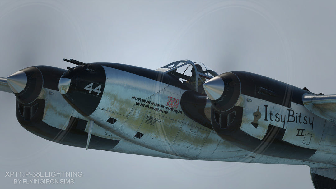 P-38L Lightning for X-Plane 11 – FlyingIron Simulations